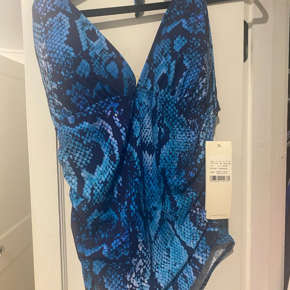 Animal Patterned One Piece with Textured Details
